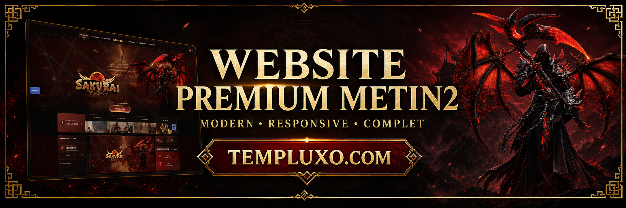 Website premium Metin2 Templuxo
